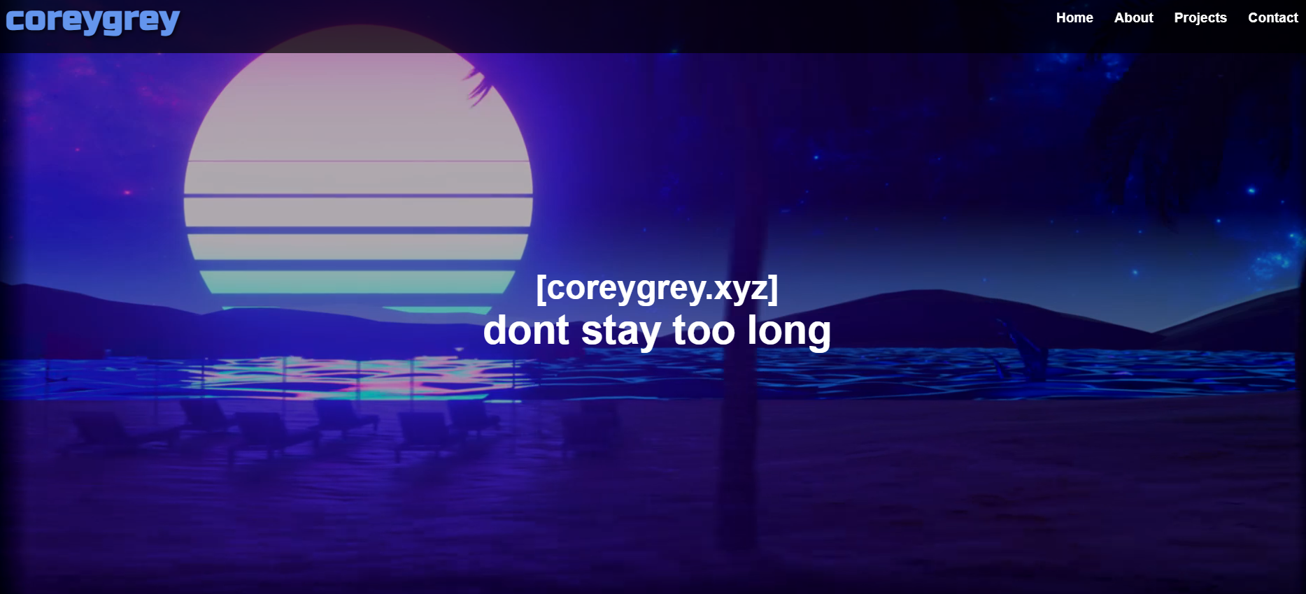 I made this website!